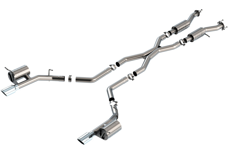 Borla 2021+ Dodge Durango SRT Hellcat 6.2L V8 AWD ATAK Cat-Back Exhaust System - T-304SS 140886