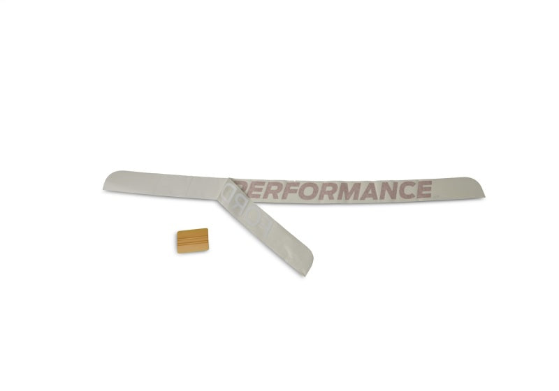 Ford Racing Ford Performance Bronco Windshield Banner - White/Red M-1820-BRR