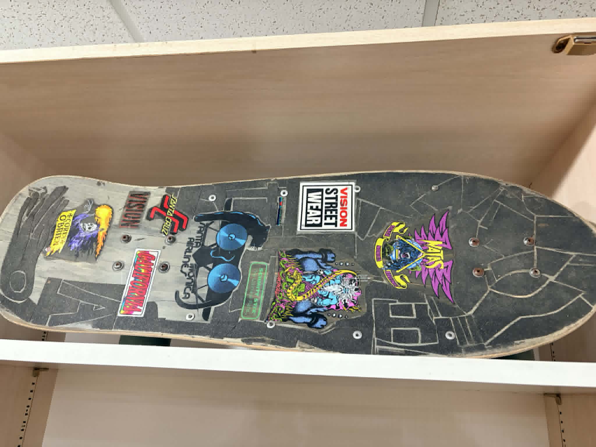 Santa Cruz Natas Kaupas Panther Original 80s Used Complete Skateboard