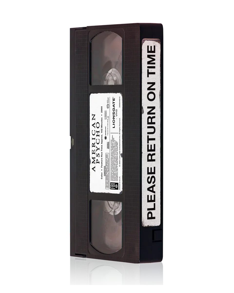 American Psycho - 25th Anniversary Be Kind, Rewind Edition (VHS)