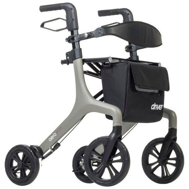 AeroWalk ™ Ultra - Lite Rollator, Gray - PhishStones Products