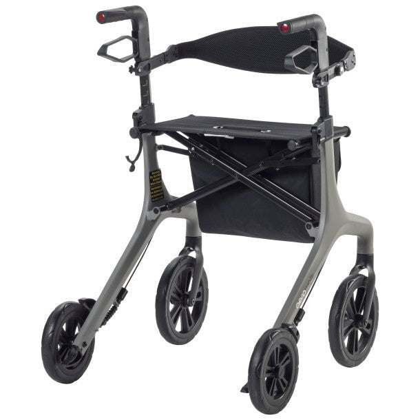 AeroWalk ™ Ultra - Lite Rollator, Gray - PhishStones Products