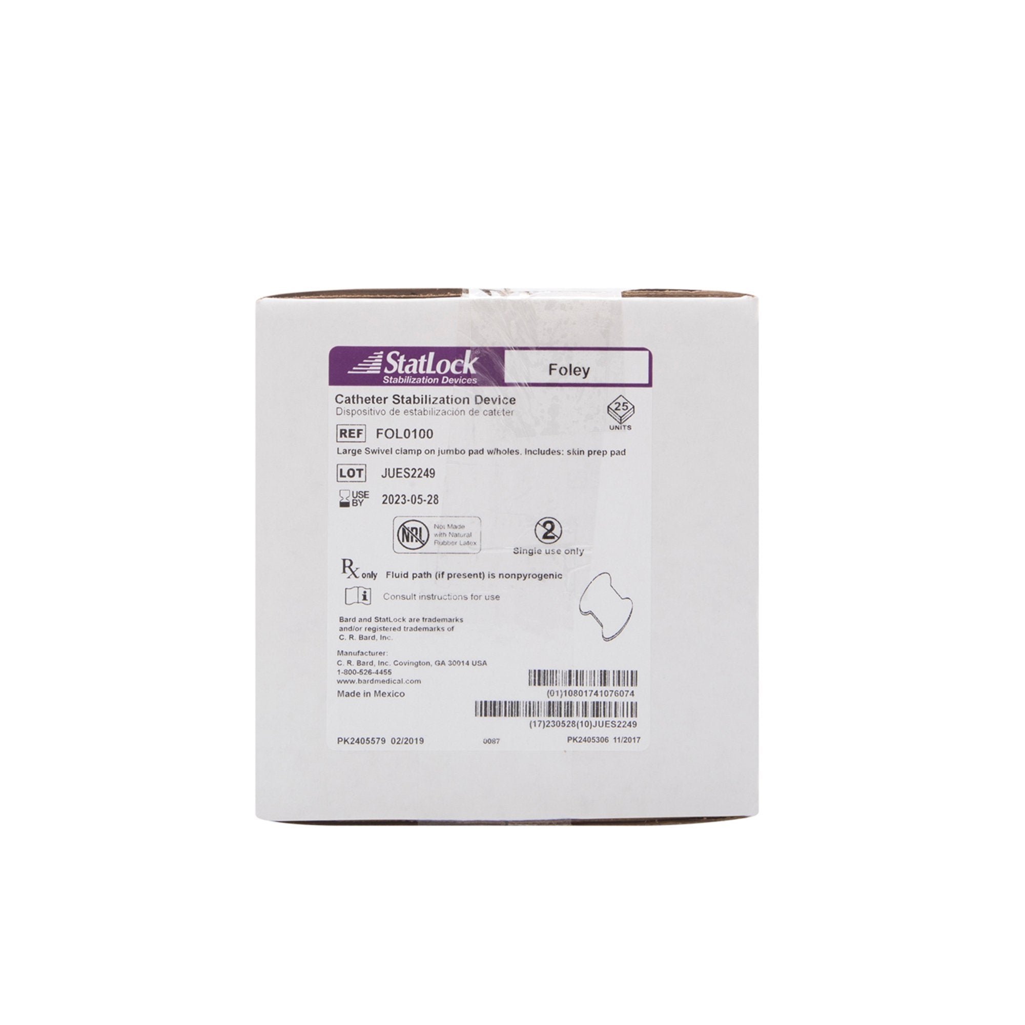 Statlock® Foley Catheter Secure FOL0100