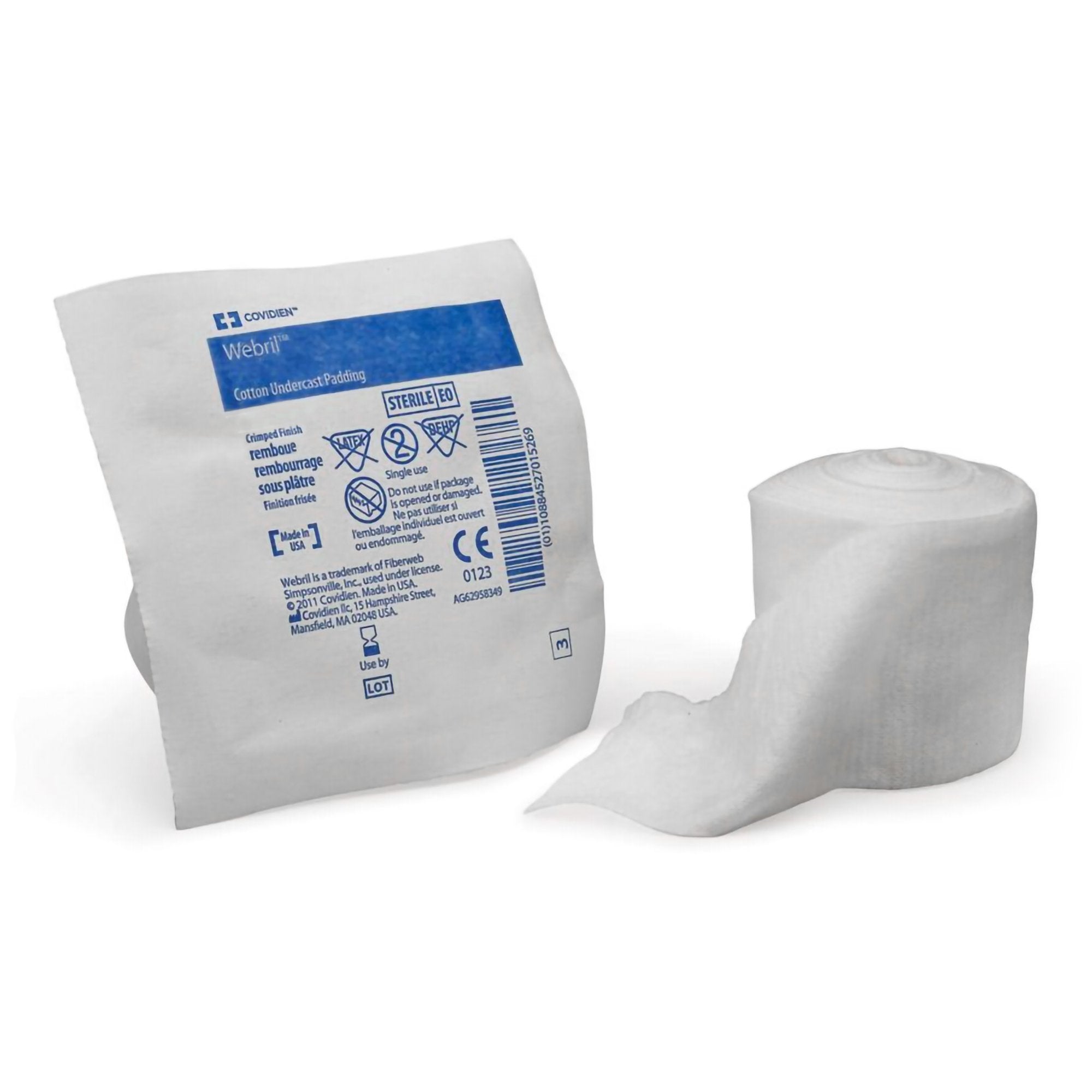 Webril™ Cast Padding, 3 Inch x 4 Yard 2394-