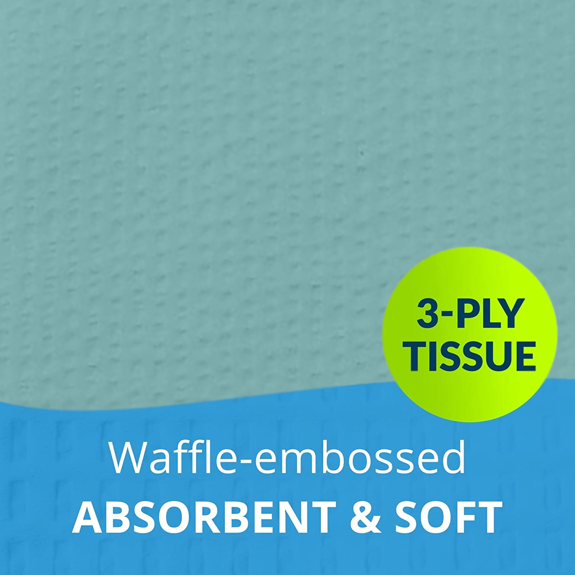Tidi® Ultimate Teal Procedure Towel, 13 x 18 Inch 917410