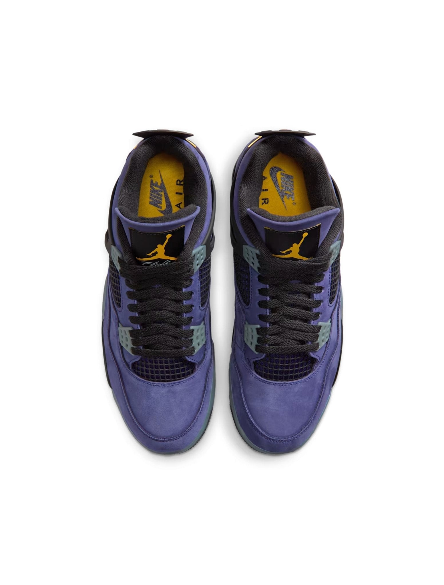 Air Jordan Big Kids 4 Retro - Lakers - PhishStones Products