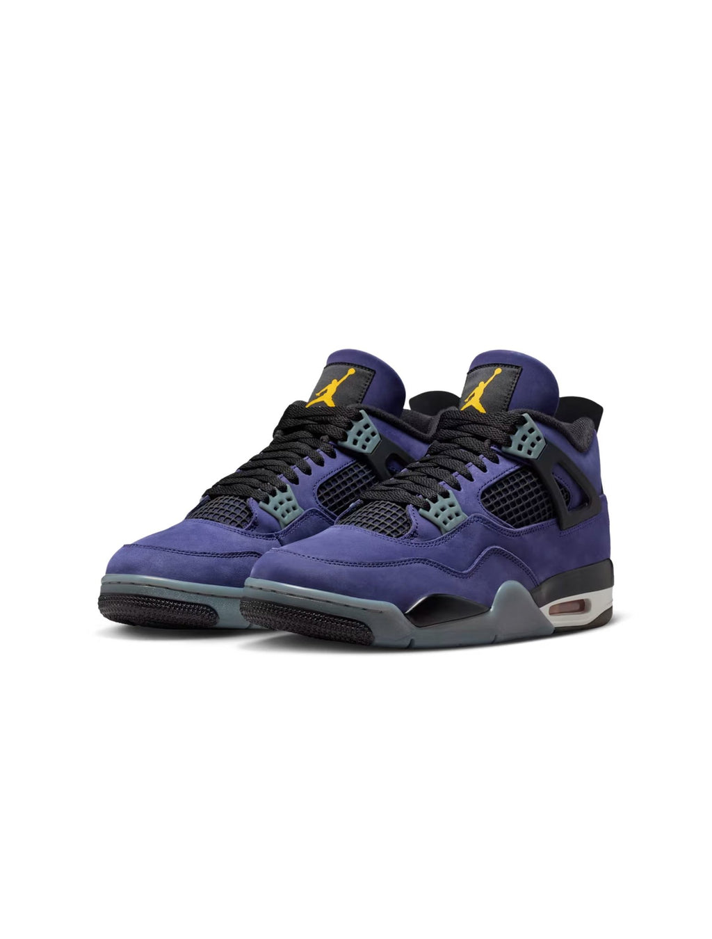 Air Jordan Big Kids 4 Retro - Lakers - PhishStones Products