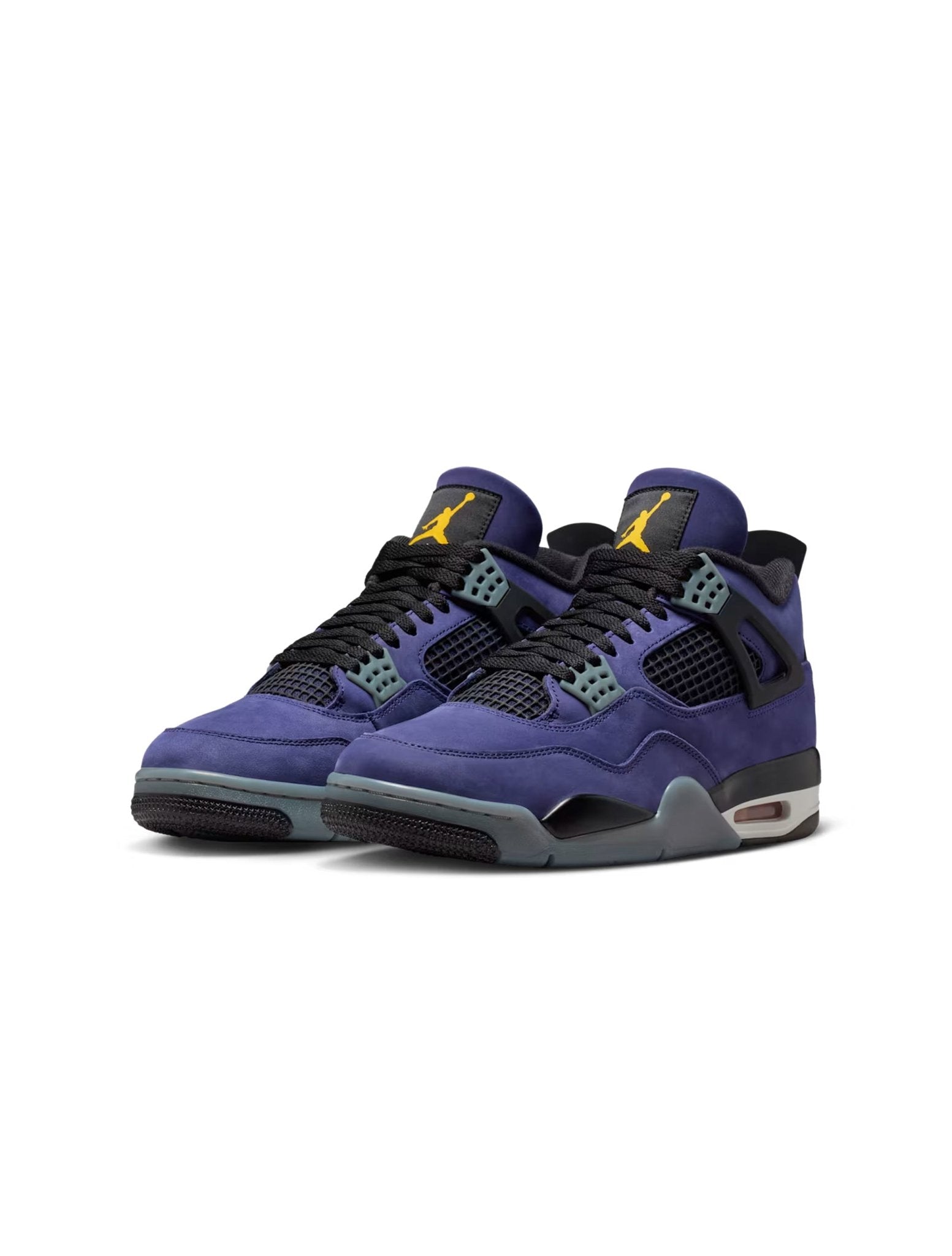Air Jordan Big Kids 4 Retro - Lakers - PhishStones Products