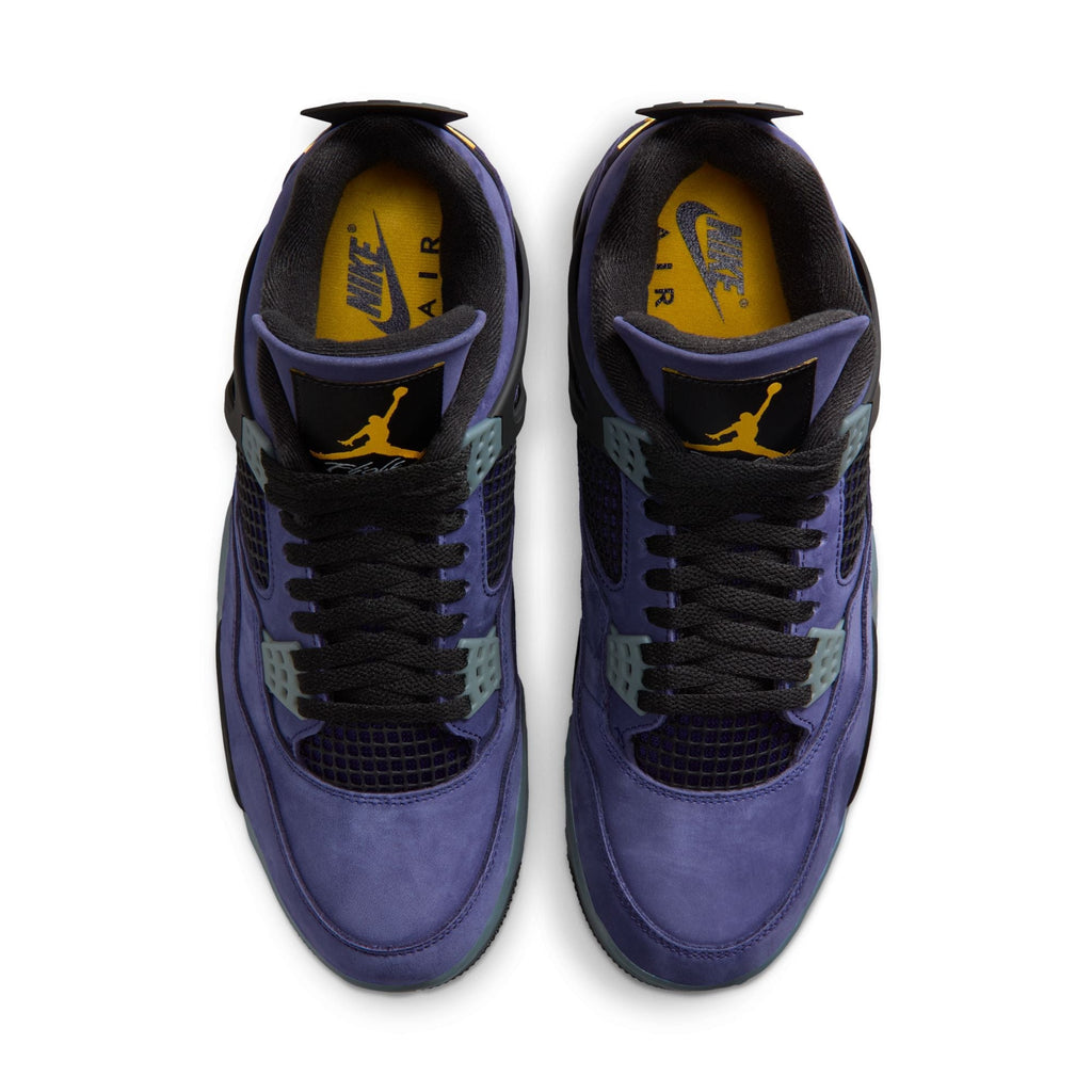 Air Jordan Mens 4 Retro - Lakers - PhishStones Products