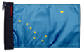 State Flag Alaska 12"x18" Forever Wave Flag for Jeep Wrangler CJ-7 and CJ-8 1976-1986