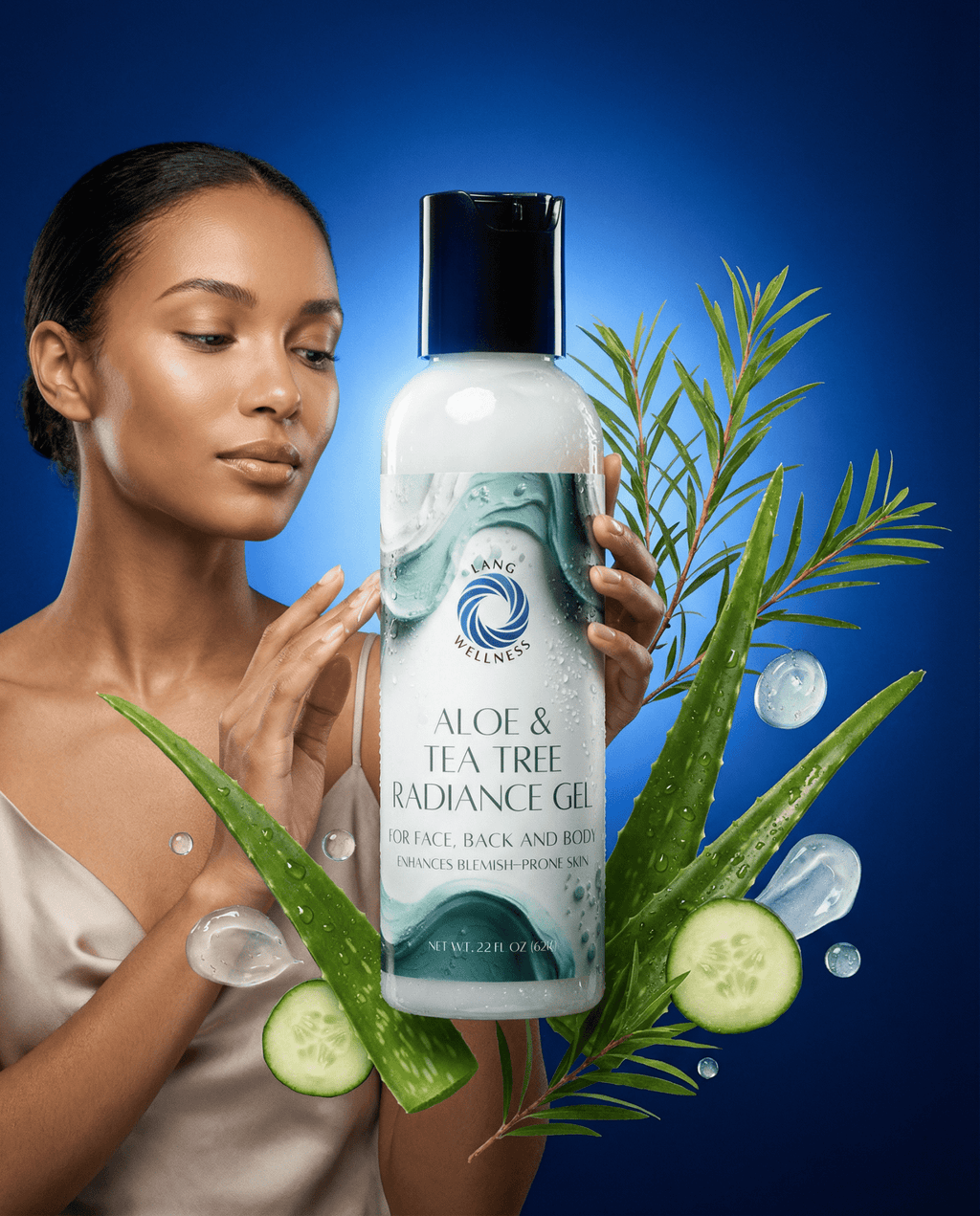 Aloe & Tea Tree Radiance Gel - PhishStones Products