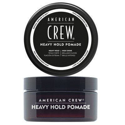 American Crew Men's Styling Heavy Hold and High Shine Hair Pomade Gel 3oz - New - PhishStones Products