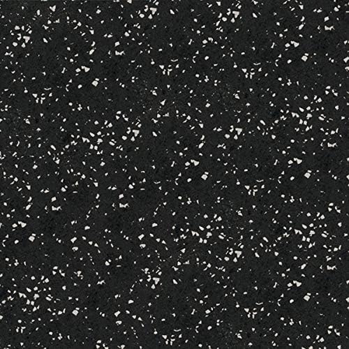 American Floor Mats 1/4in (7mm) Thick 10% Grey 4' x 8' Heavy Duty Rubber Rolls, Protective Exercise Mats, Home Gym Rubber Flooring - PhishStones Products