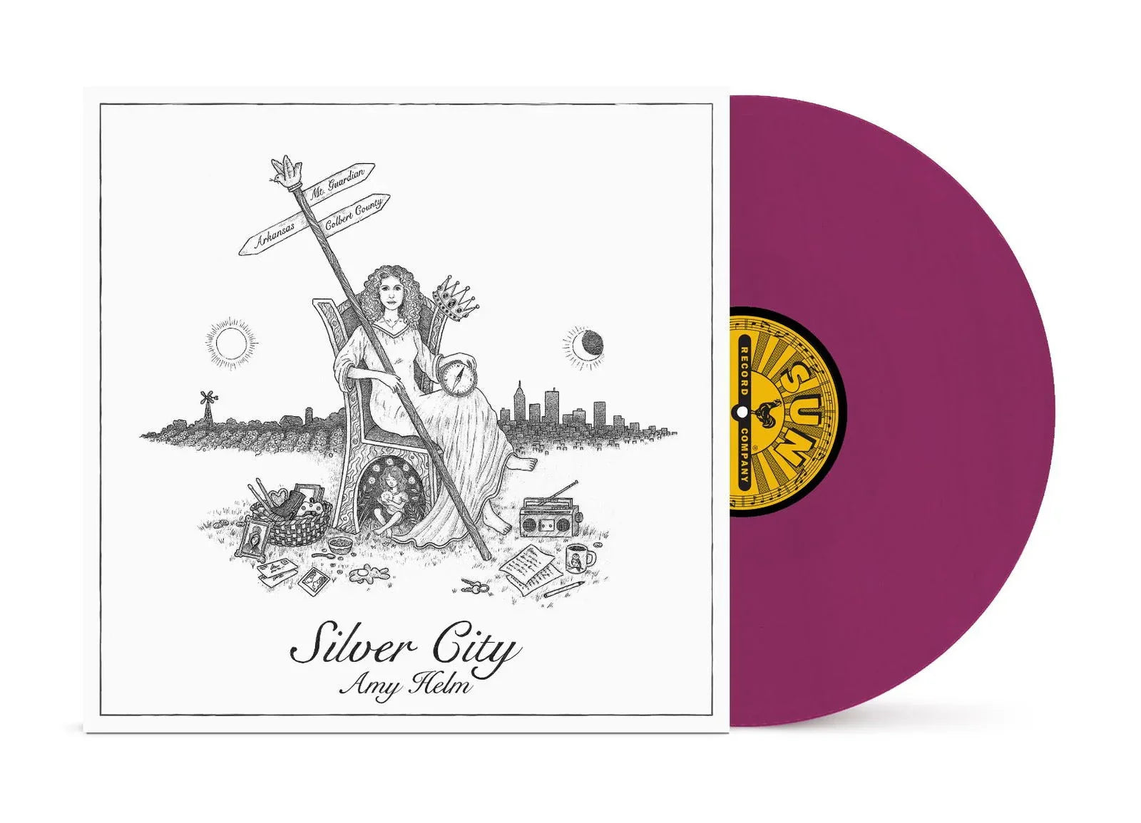 Amy Helm - Silver City (Color Vinyl, Purple) (LP) - PhishStones Products