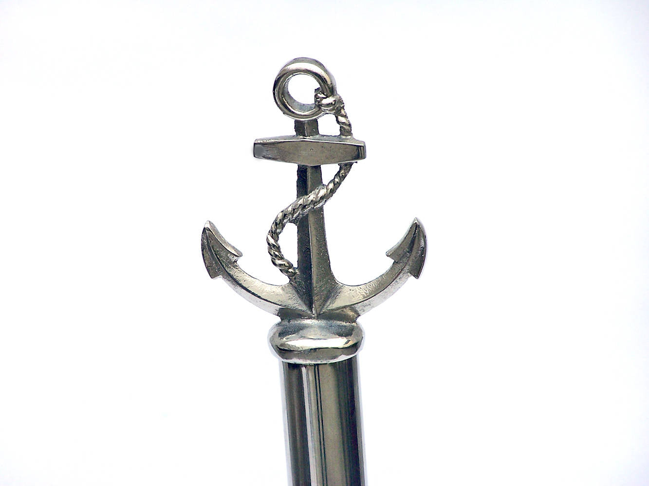 Chrome Anchor Extra Toilet Paper Holder 16""