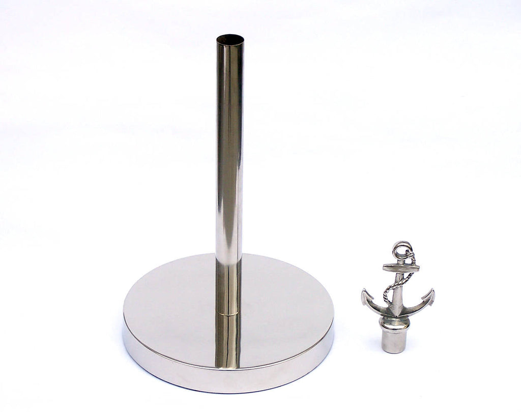 Chrome Anchor Extra Toilet Paper Holder 16""