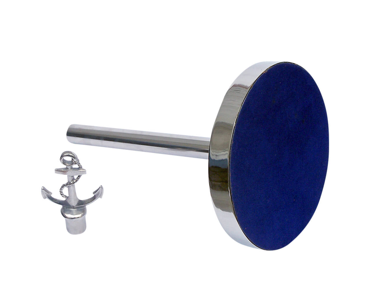 Chrome Anchor Extra Toilet Paper Holder 16""