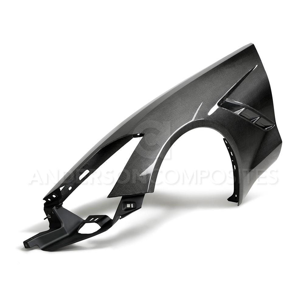 Anderson Composites AC - FF14CHC7 - OE Carbon Fiber Fenders For 2014 - 2019 Chevrolet Corvette C7 Stingray - PhishStones Products