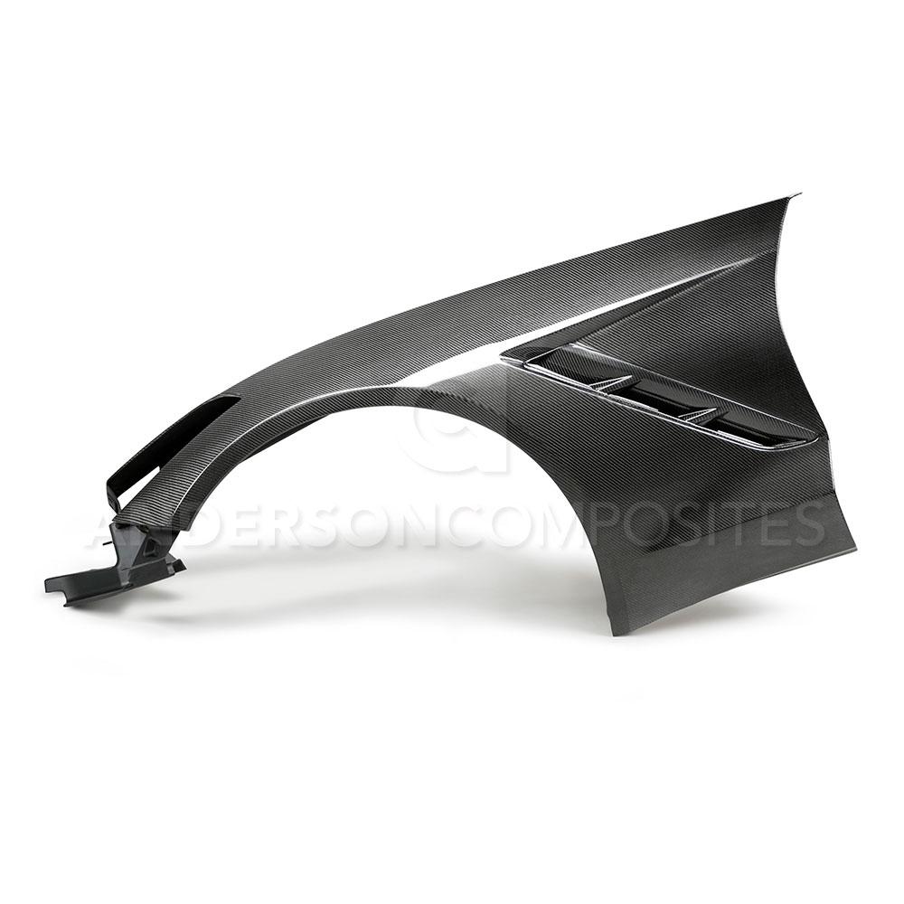 Anderson Composites AC - FF14CHC7 - OE Carbon Fiber Fenders For 2014 - 2019 Chevrolet Corvette C7 Stingray - PhishStones Products