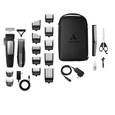 Andis inCred Clipper & Cordless T - Blade Lithium Trimmer Kit 23pc - New - PhishStones Products