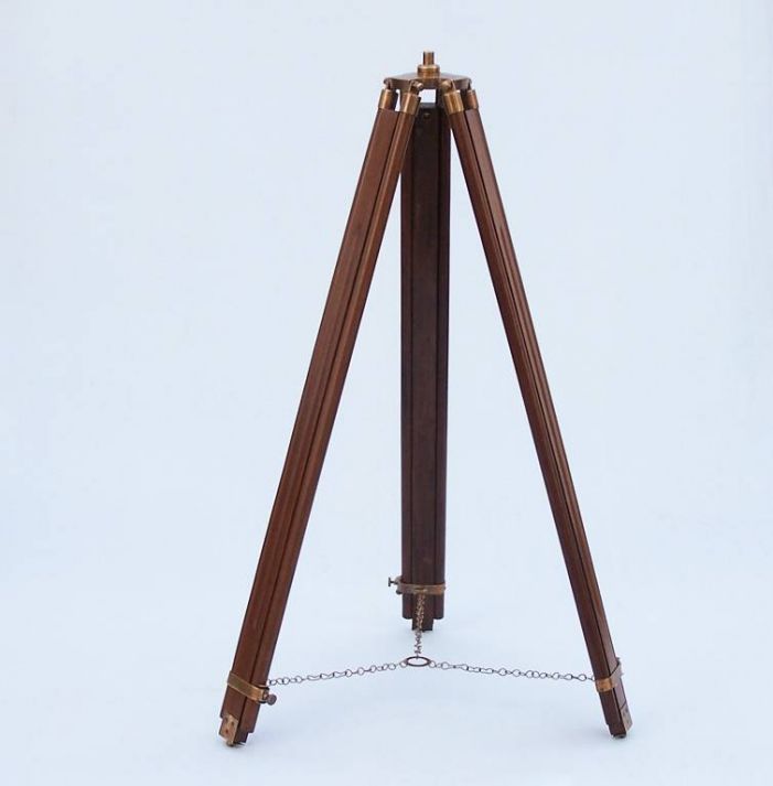 Floor Standing Antique Brass Griffith Astro Telescope 64""
