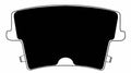 Porterfield Brake Pads for 2016 CHRYSLER 300 Pursuit BR9 (Vented Rear Disc 350x26mm)