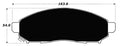 Porterfield Brake Pads for 2017 NISSAN FRONTIER 2WD 4 Cyl