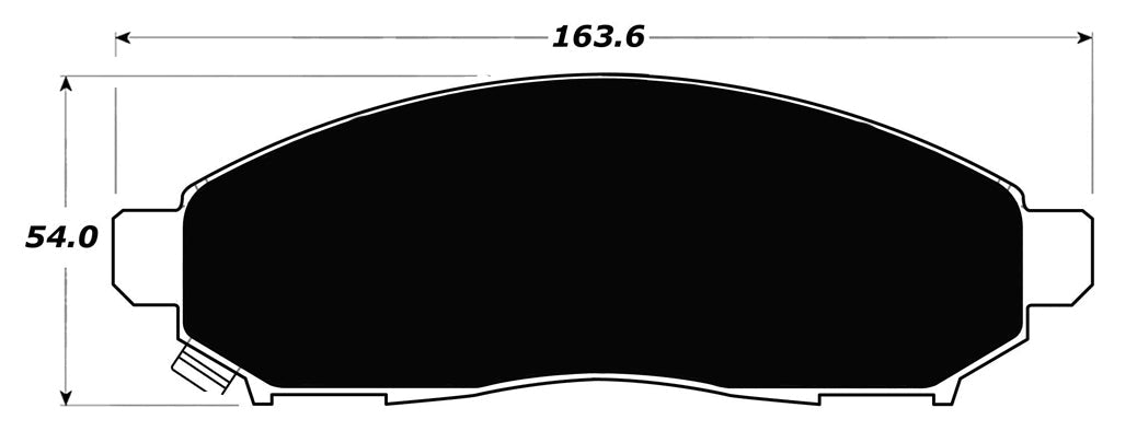 Porterfield Brake Pads for 2014 NISSAN NV200
