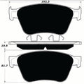 Porterfield Brake Pads for 2016 BENTLEY FLYING SPUR