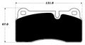 Porterfield Brake Pads for 2019 AUDI R8 - (Excluding Ceramic Discs)