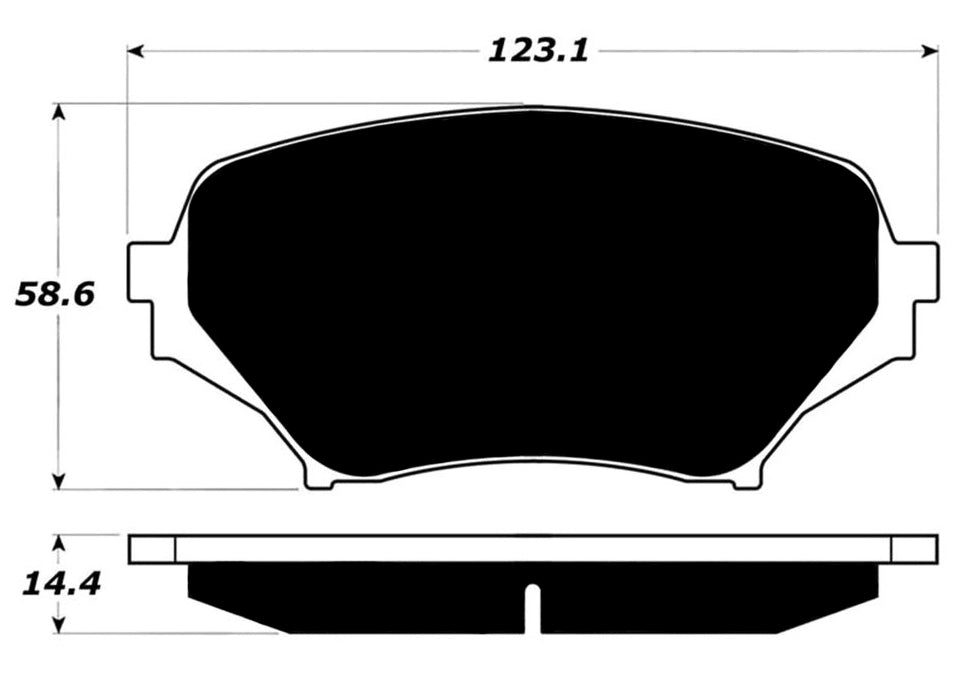Porterfield Brake Pads for 2014 MAZDA MX-5 MIATA