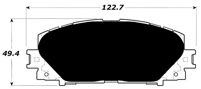 Porterfield Brake Pads for 2016 LEXUS CT200H