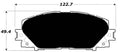 Porterfield Brake Pads for 2014 TOYOTA YARIS R/Drums