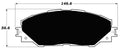 Porterfield Brake Pads for 2014 TOYOTA RAV 4 EV