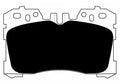 Porterfield Brake Pads for 2015 LEXUS LS 460 L