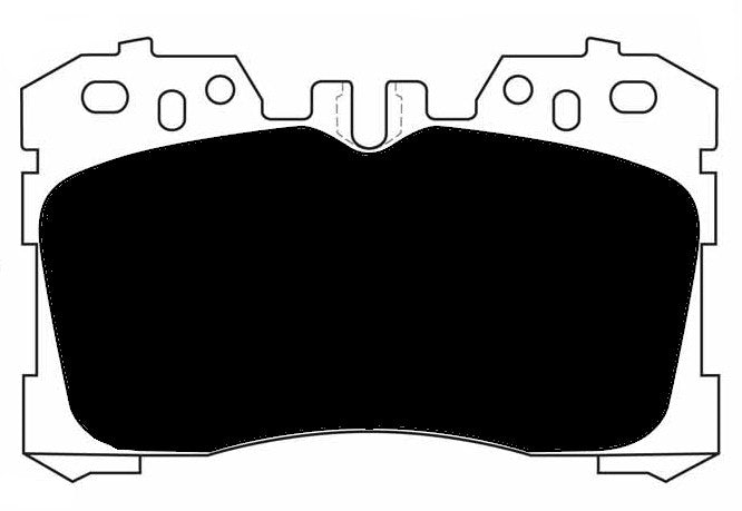 Porterfield Brake Pads for 2015 LEXUS LS 460 L