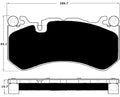 Porterfield Brake Pads for 2020 MERCEDES-BENZ C63 AMG