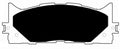 Porterfield Brake Pads for 2017 LEXUS ES 300H