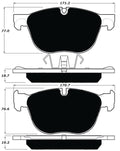 Porterfield Brake Pads for 2017 BMW X4 - M40i
