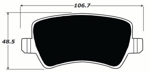 Porterfield Brake Pads for 2014 VOLVO XC70 w/300MM Front Disc