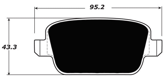 Porterfield Brake Pads for 2016 VOLVO S80 Fwd 300mm Front Disc w/Manual PB