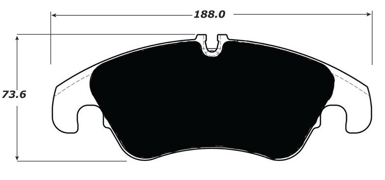 Porterfield Brake Pads for 2016 AUDI A4