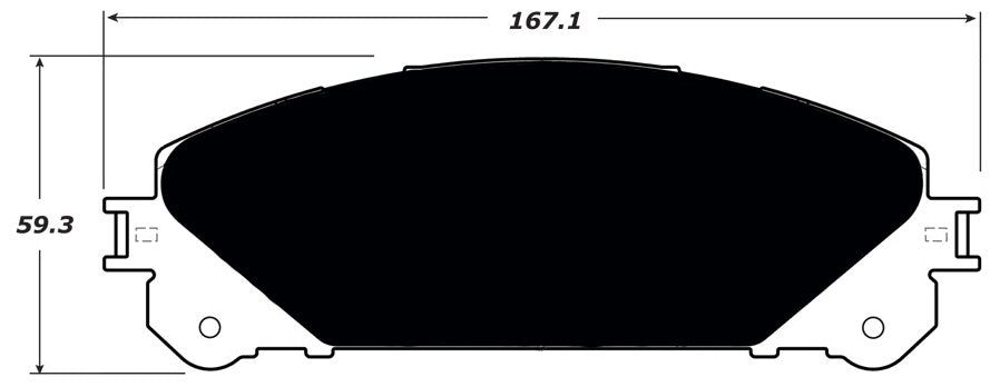 Porterfield Brake Pads for 2014 TOYOTA SIENNA
