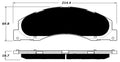 Porterfield Brake Pads for 2018 FORD E150, ECONOLINE