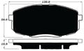 Porterfield Brake Pads for 2015 KIA SOUL