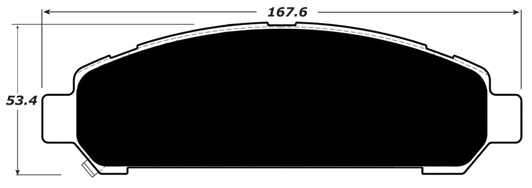 Porterfield Brake Pads for 2014 TOYOTA VENZA