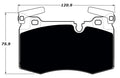 Porterfield Brake Pads for 2014 MINI Cooper w/JCW 316mm FD