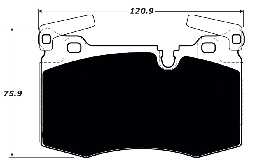 Porterfield Brake Pads for 2014 MINI Cooper w/JCW 316mm FD
