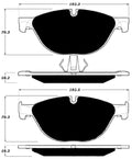 Porterfield Brake Pads for 2016 BMW 645Ci-M sport pkg