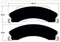 Porterfield Brake Pads for 2015 CHEVROLET SILVERADO 3500 4WD DRW